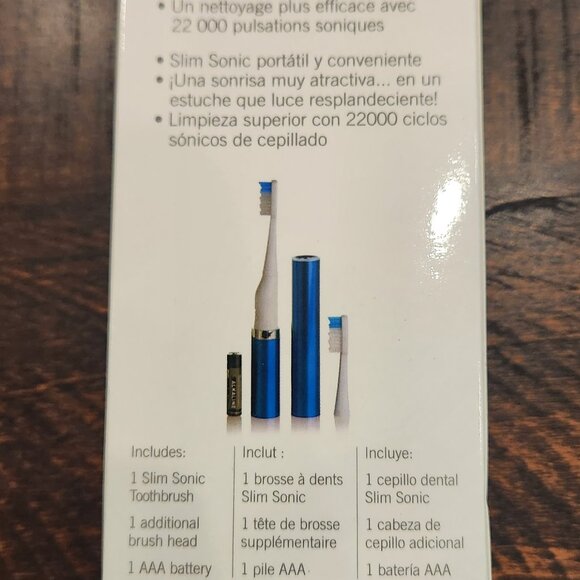 Slim Sonic the Stylish Toothbrush Confetti - New - Picture 2 of 3